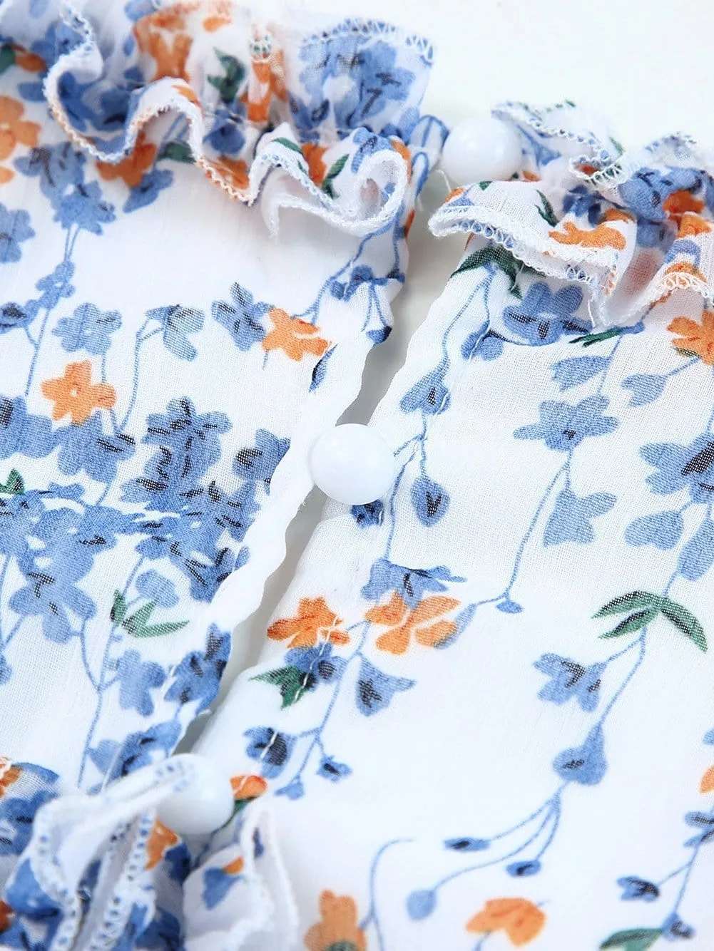 Alluring Open Back Dress with Floral Print
