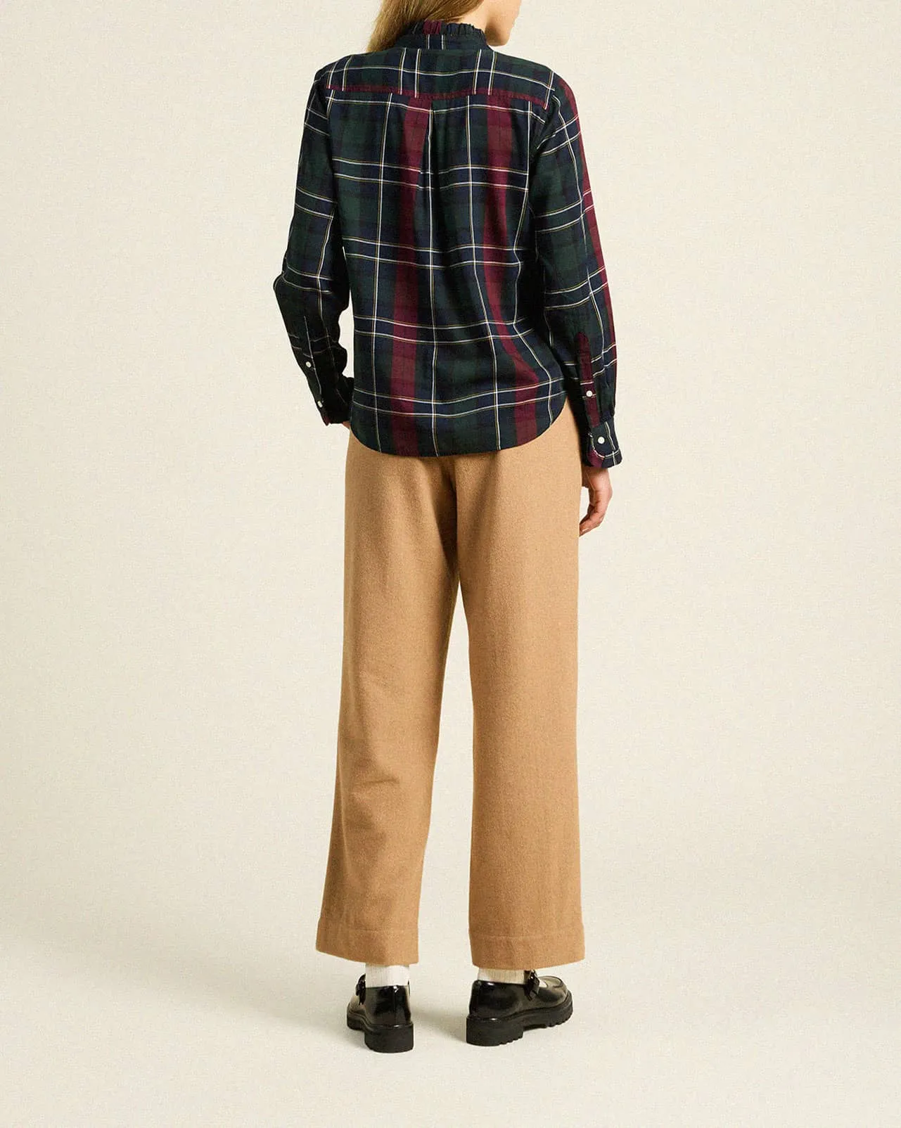 Breezy Blouse Chalet Plaid