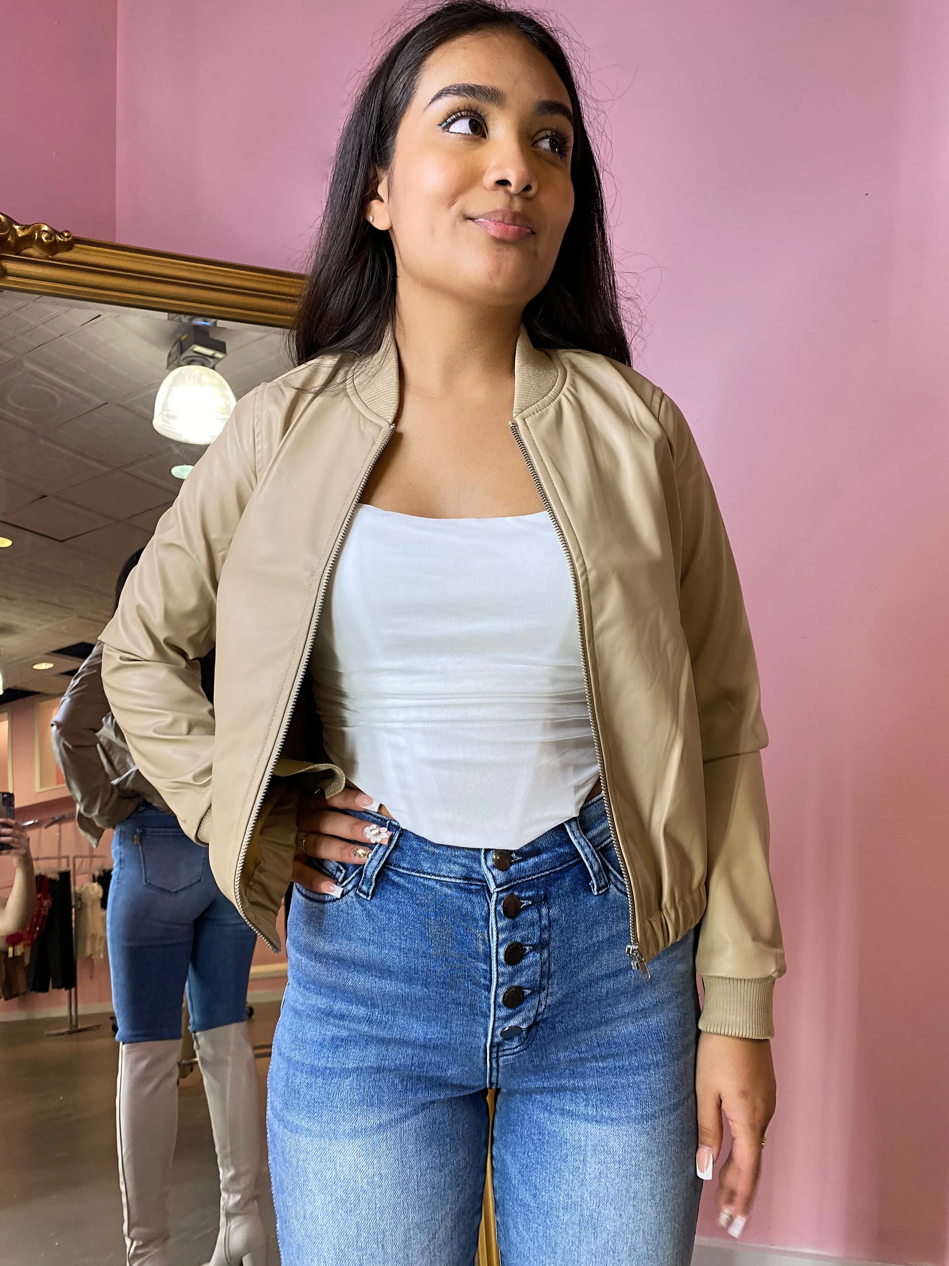 Busy Girl Bomber jacket