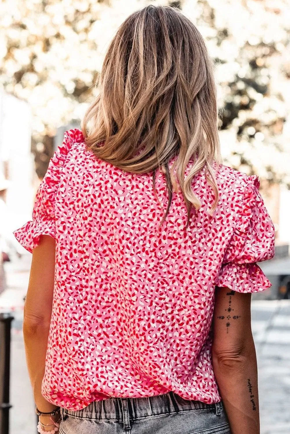 Casual Gingham Top