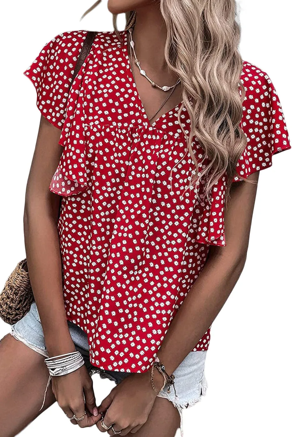 Casual Gingham Top