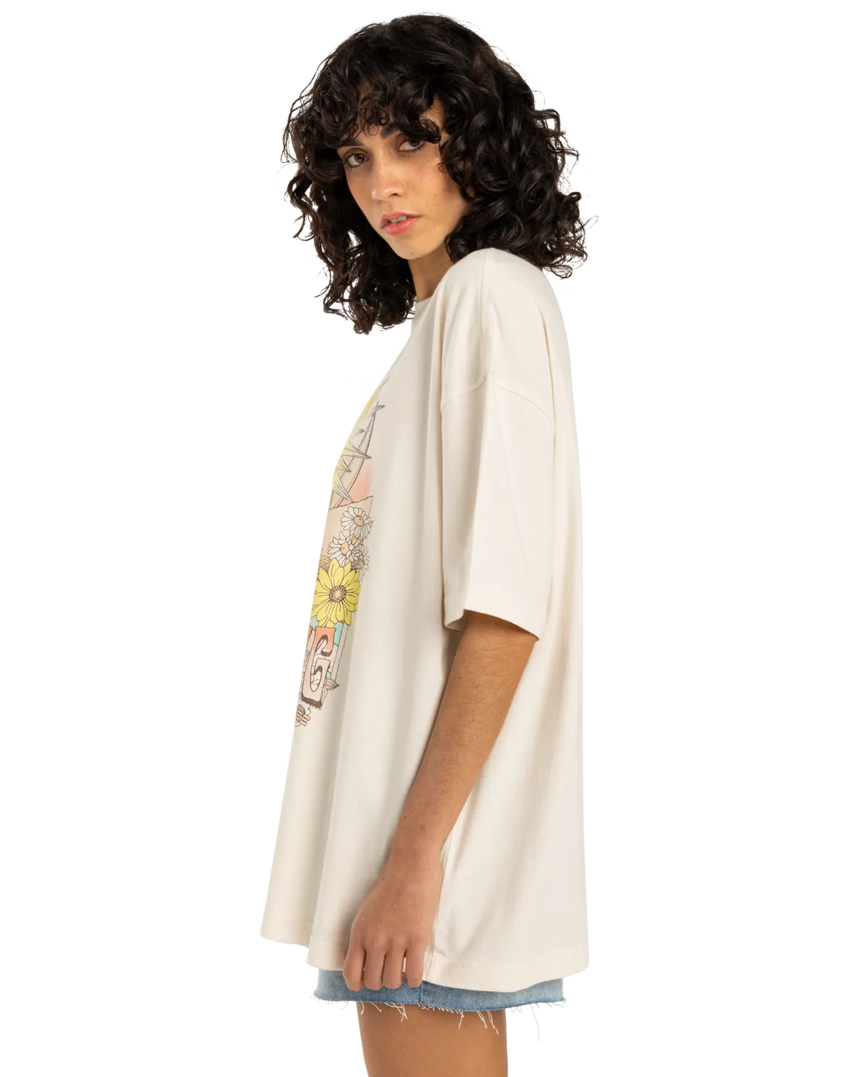 Chasin Sunshine T-Shirt in Salt Crystal