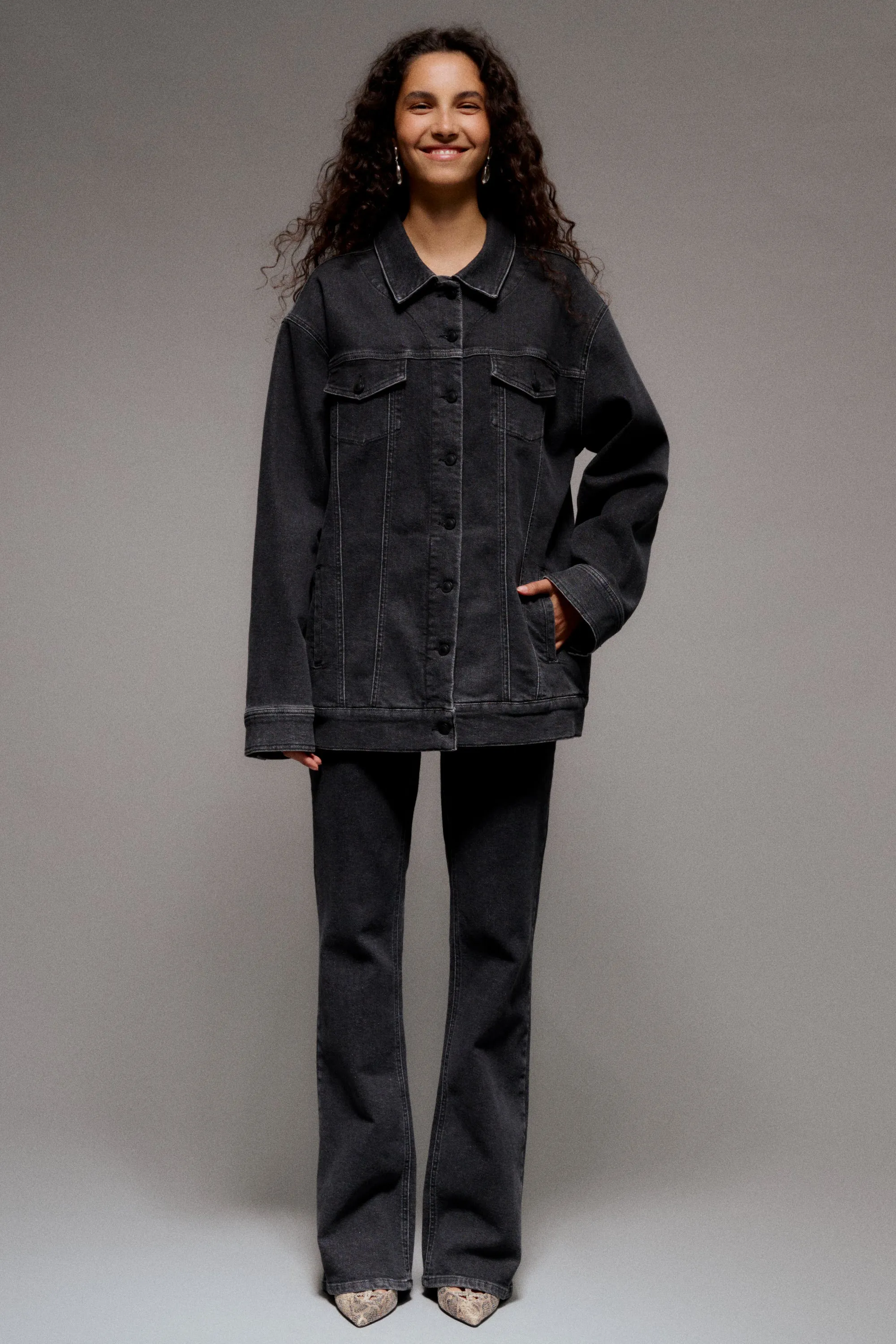 IVY-Augusta French Jeans Wash Faded Black