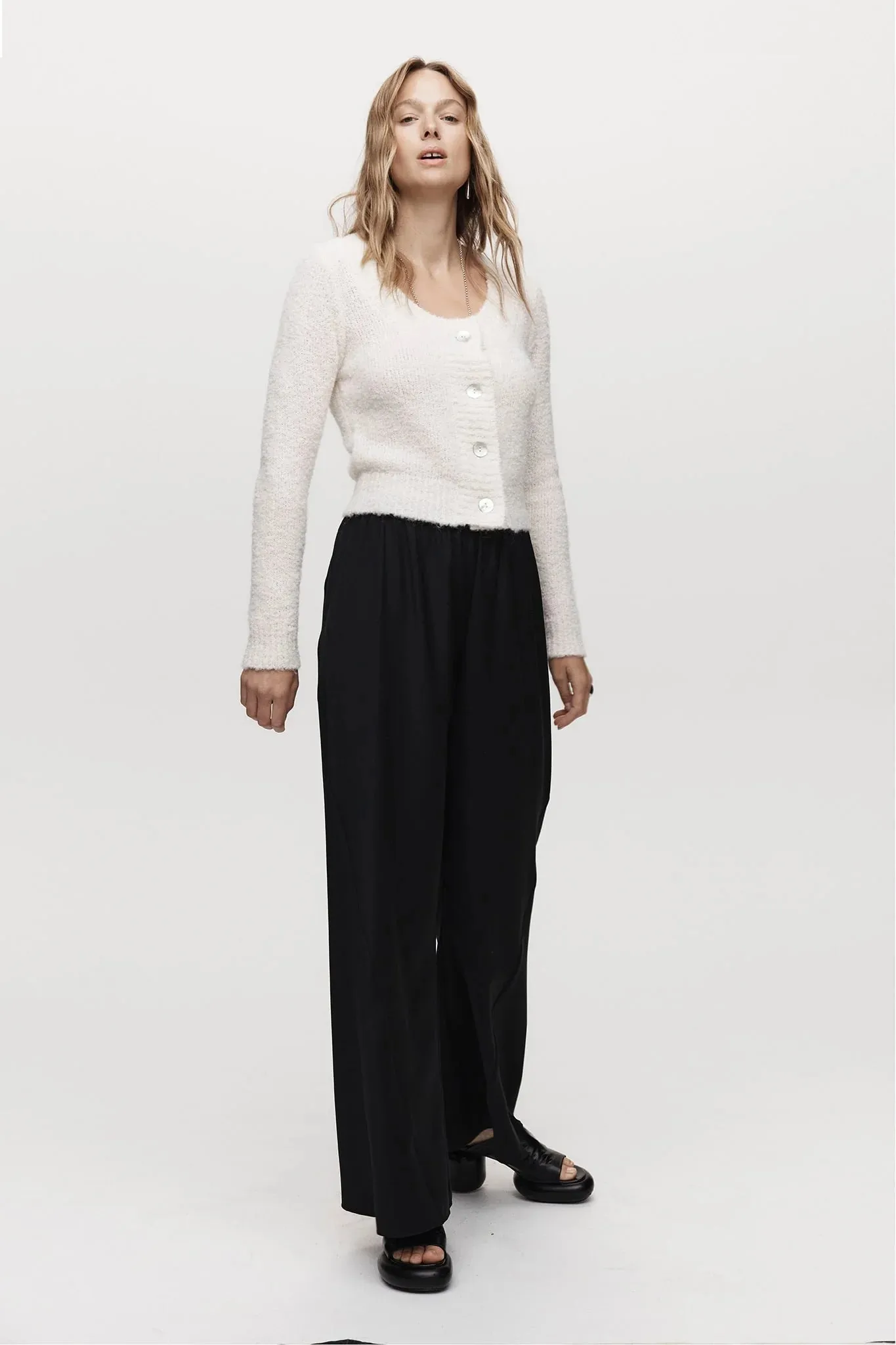 JACINTA CARDIGAN - IVORY