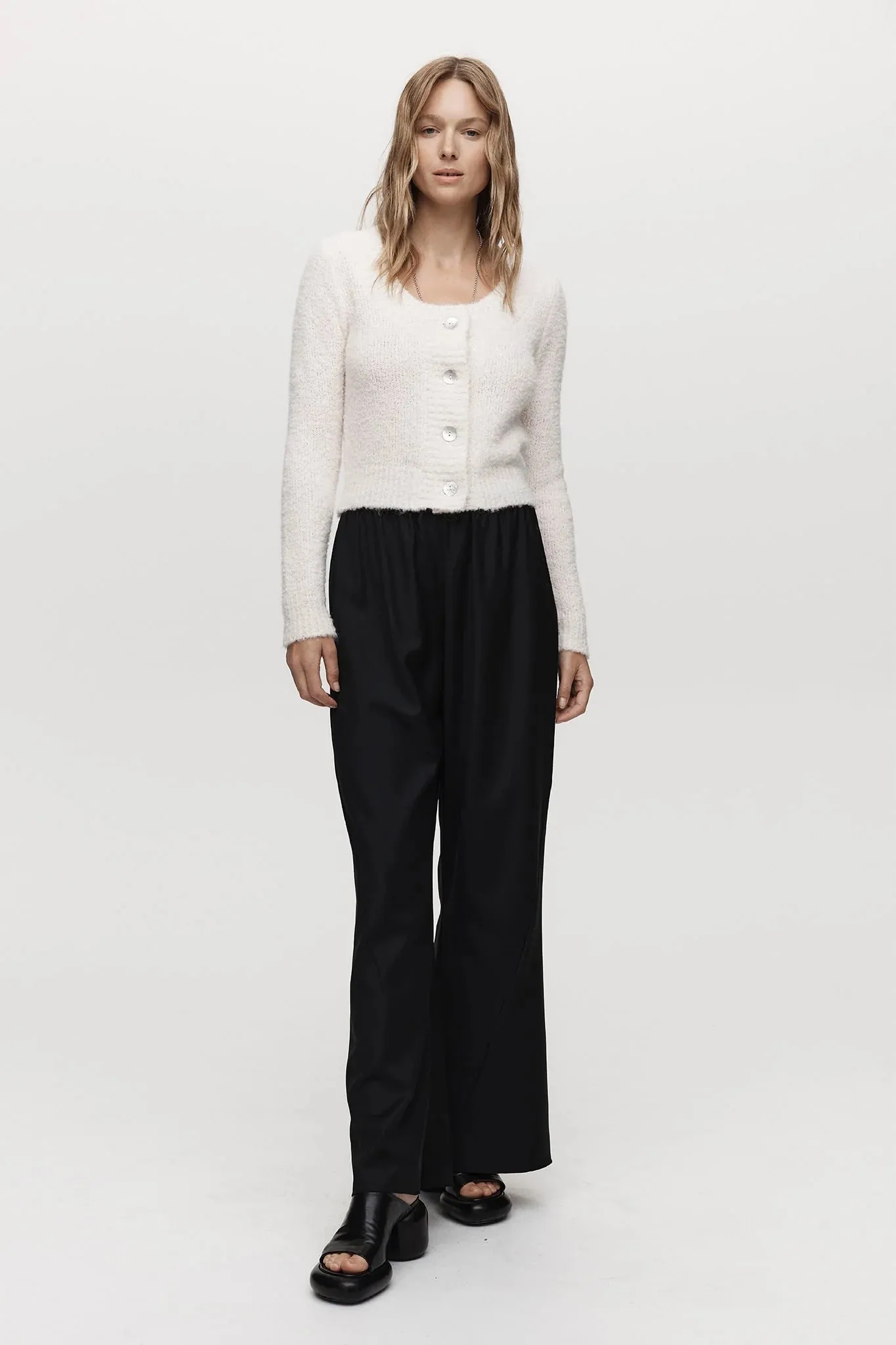 JACINTA CARDIGAN - IVORY