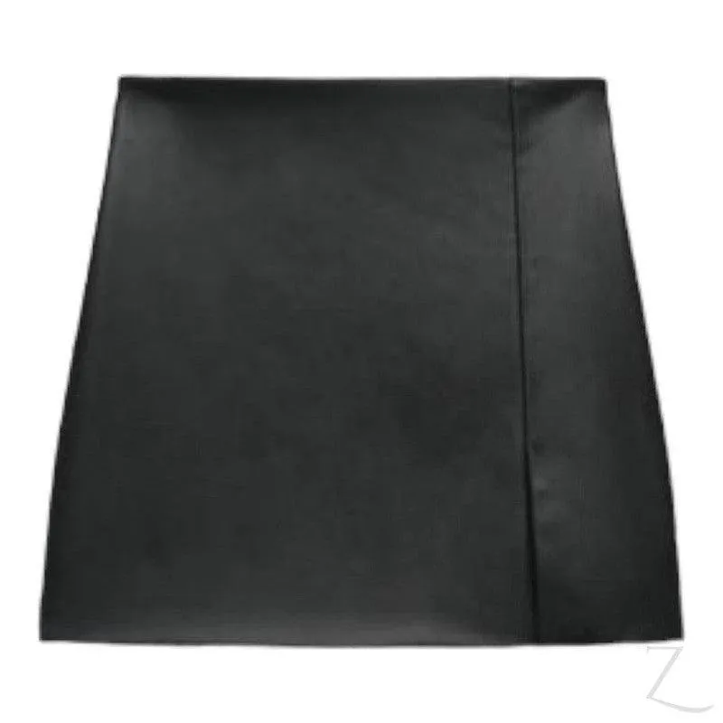 Ladies Strong Faux Leather Skirt | Skort | "Zia"