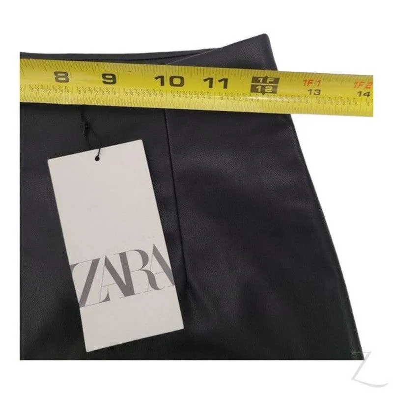 Ladies Strong Faux Leather Skirt | Skort | "Zia"