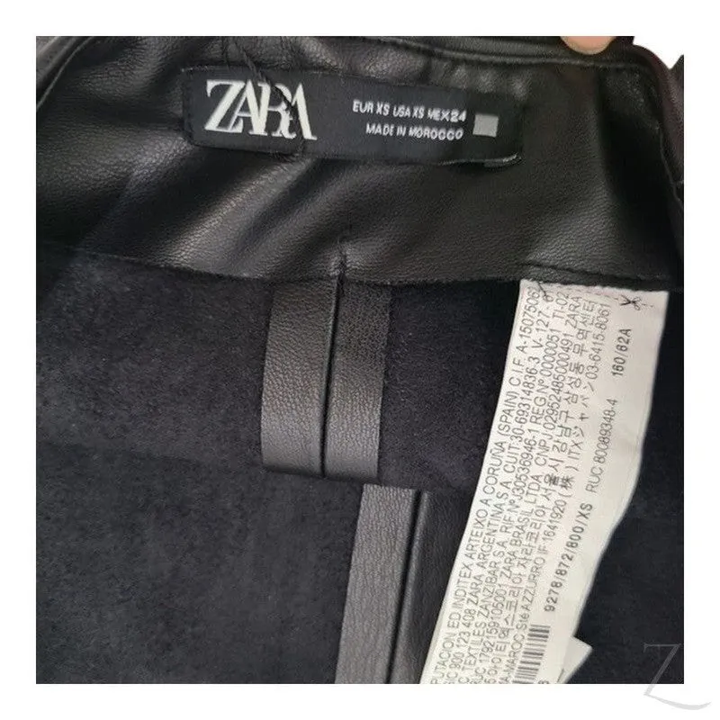 Ladies Strong Faux Leather Skirt | Skort | "Zia"