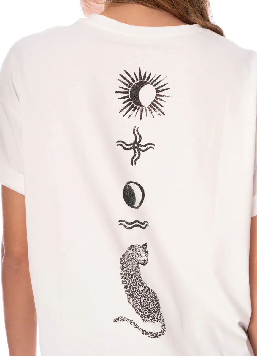 Maaji Jaguar Jungle Azalea Tee
