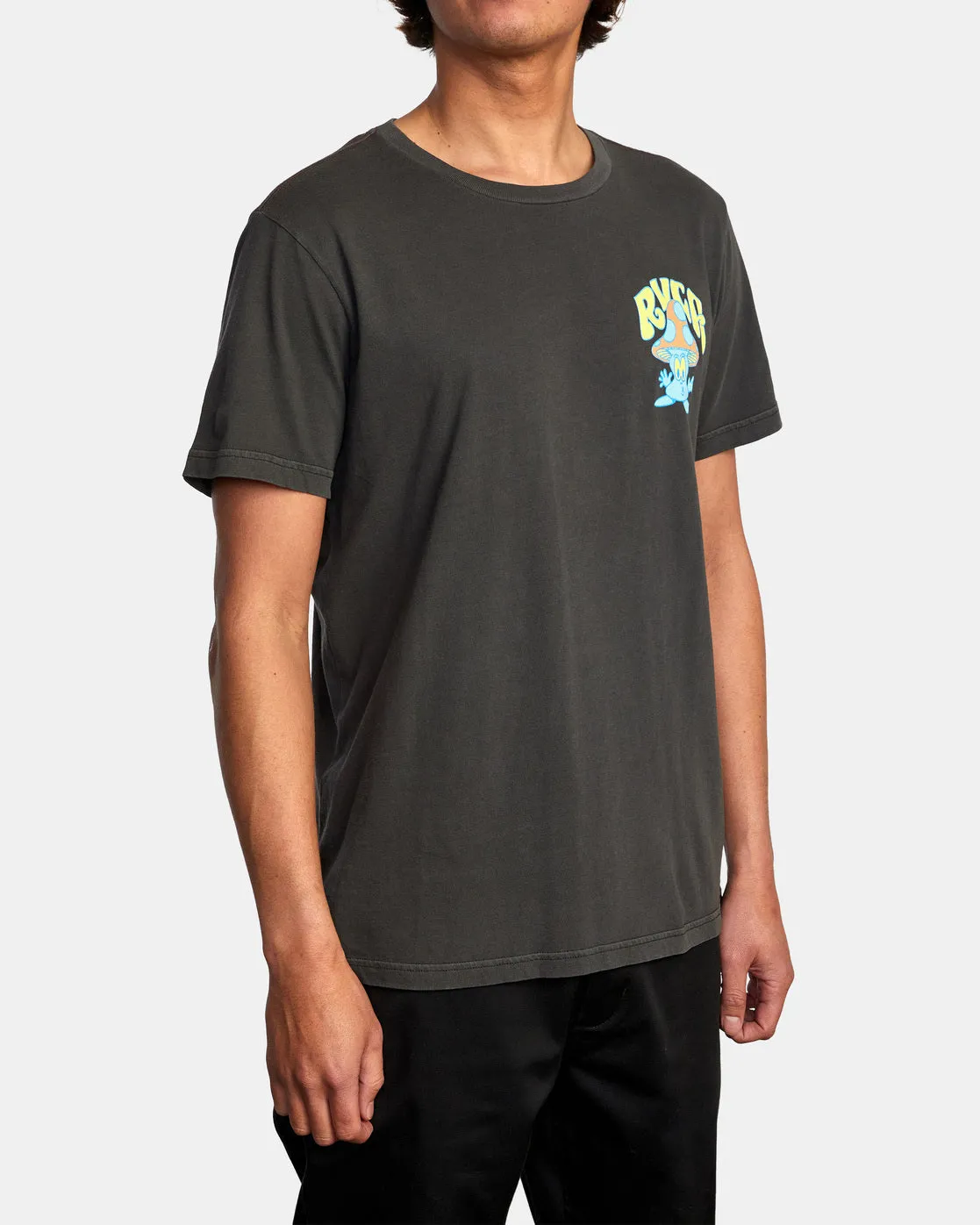 Mushtoo Tee - Pirate Black