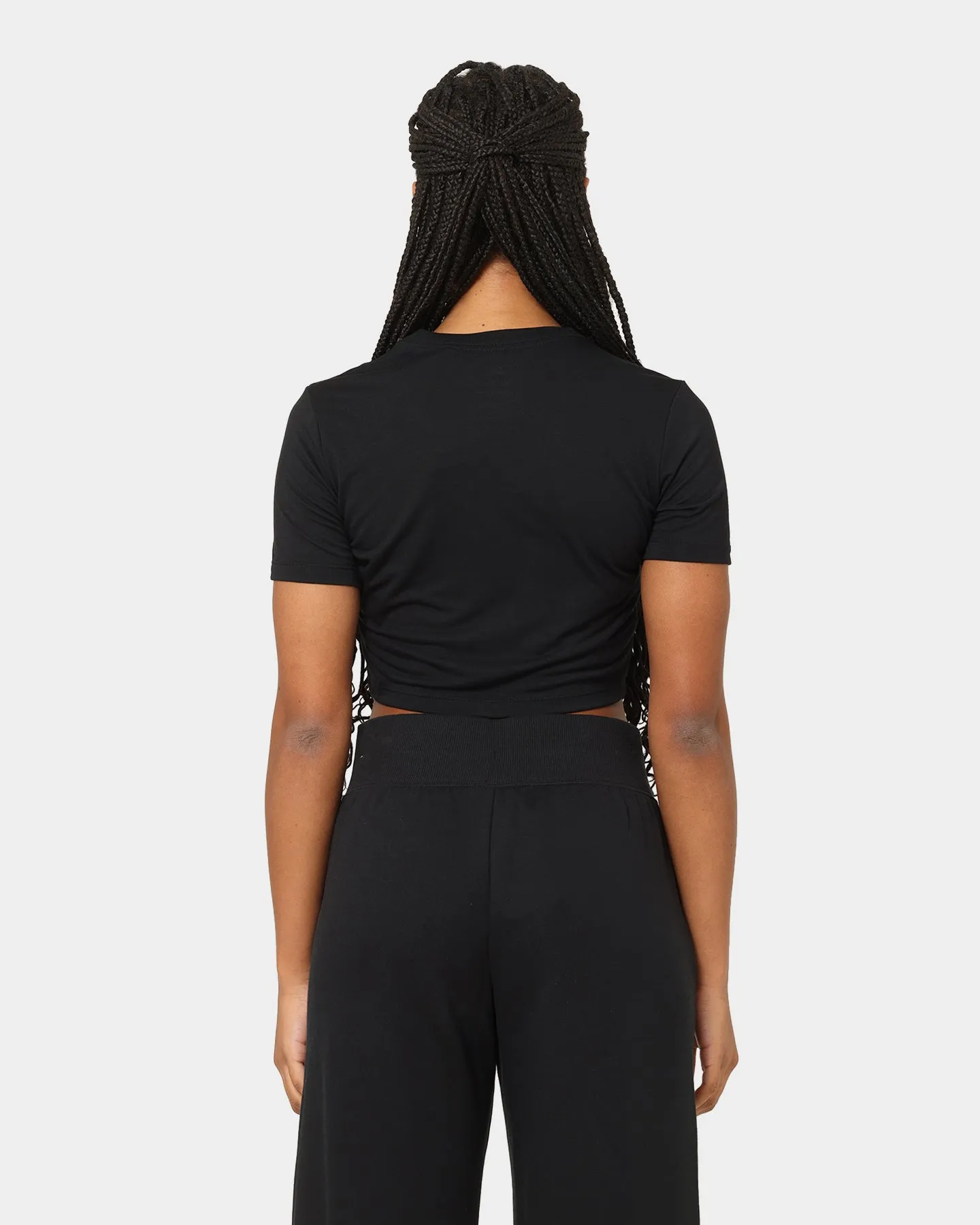 Nike Women's Sportswear Essential Crop T-Shirt Black/White