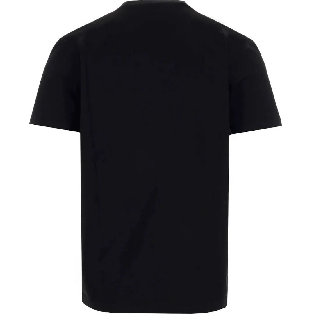 Off-White Bounce Cross Off Design Slim Fit Black T-Shirt