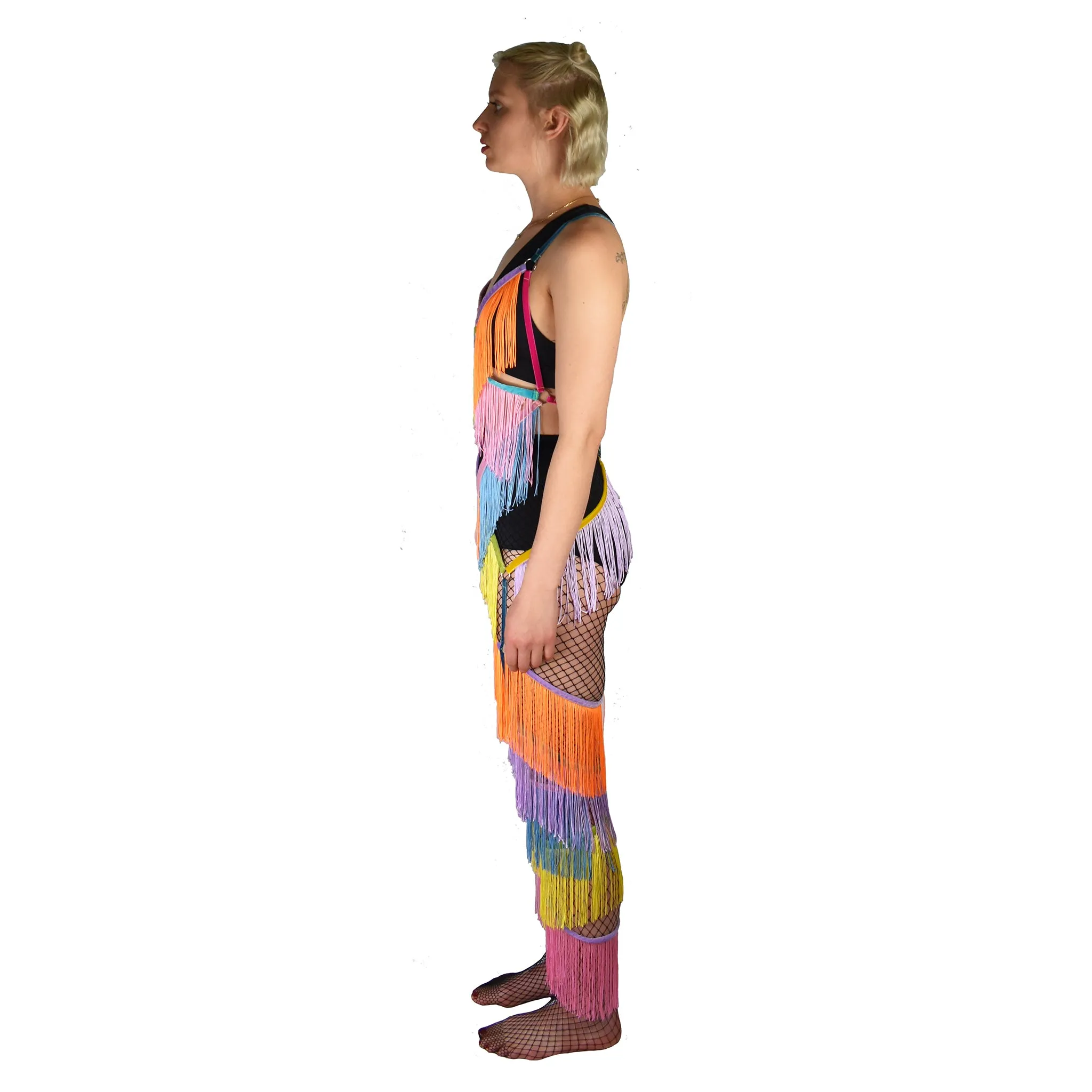 Rainbow Dreams Fringe Bodysuit