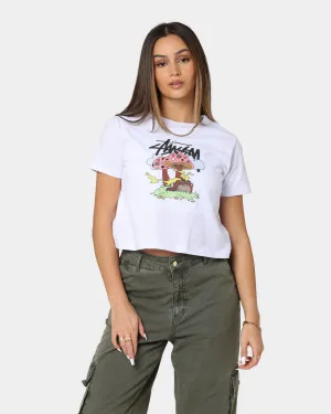 Stussy Women's Something's Cookin' Slim T-Shirt White