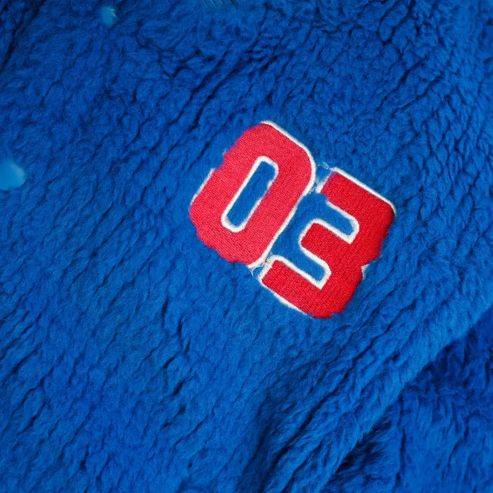 Trendy Quilted Faux Fur Jacket for Boys 7166