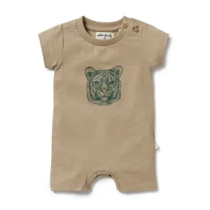 Wilson and Frenchy Organic Boyleg Growsuit Leo Lion
